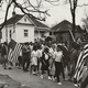 Participants, some carrying American flags, walking in the civil rights march from Selma to Montgomery, Ala., in 1965
Peter Pettus/Library of Congress